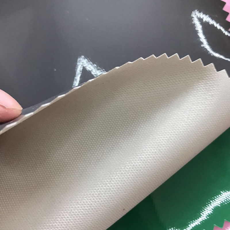 Straight for bright PVC leather