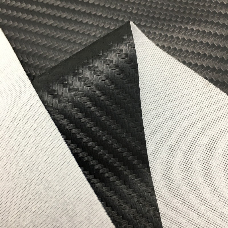 High stretch knitted imitation leather cloth