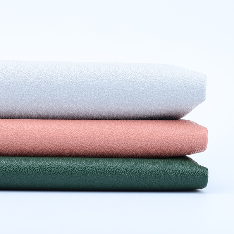 1.0 Towelling PVC PVC leather with lychee pattern