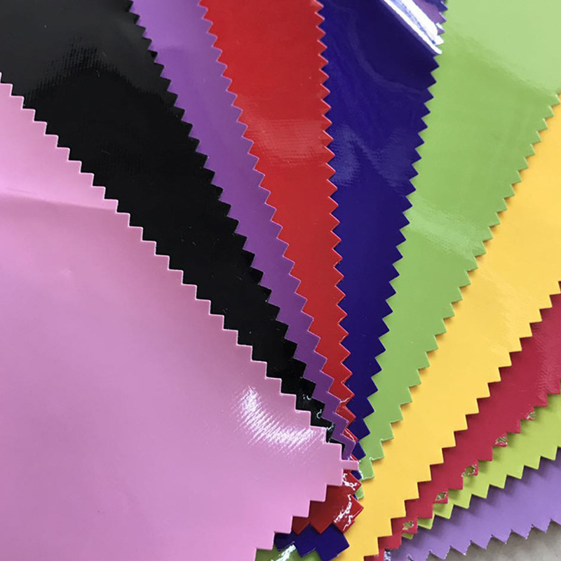 Straight for bright PVC leather