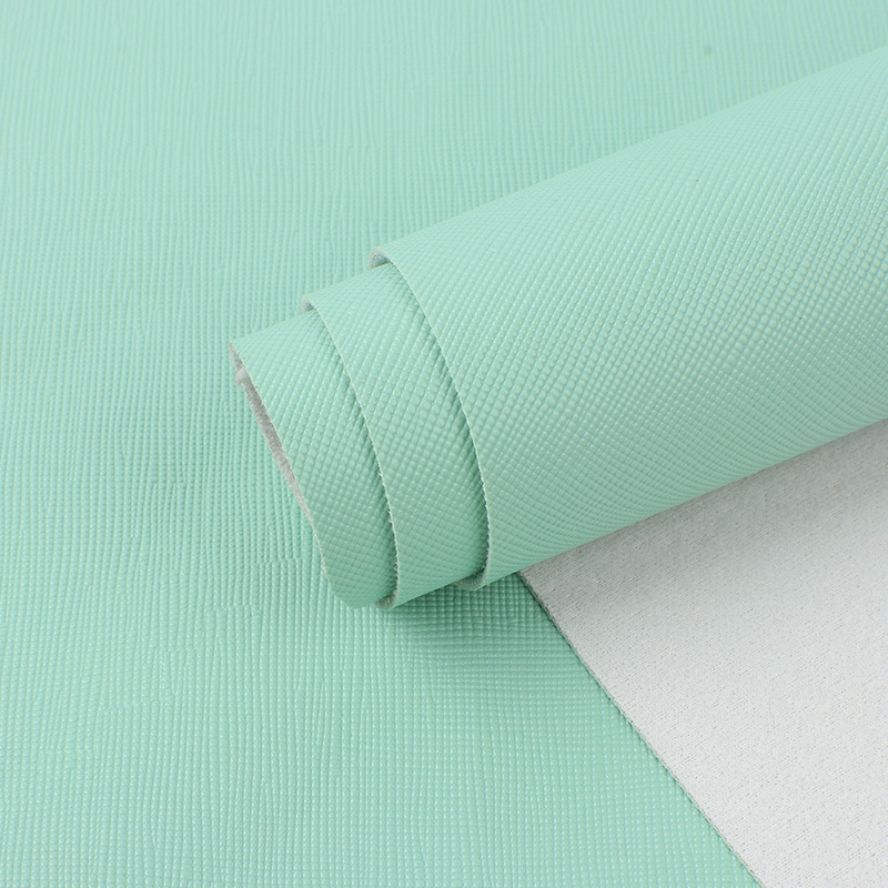 1.0 thick wear-resistant PVC cross grain leather