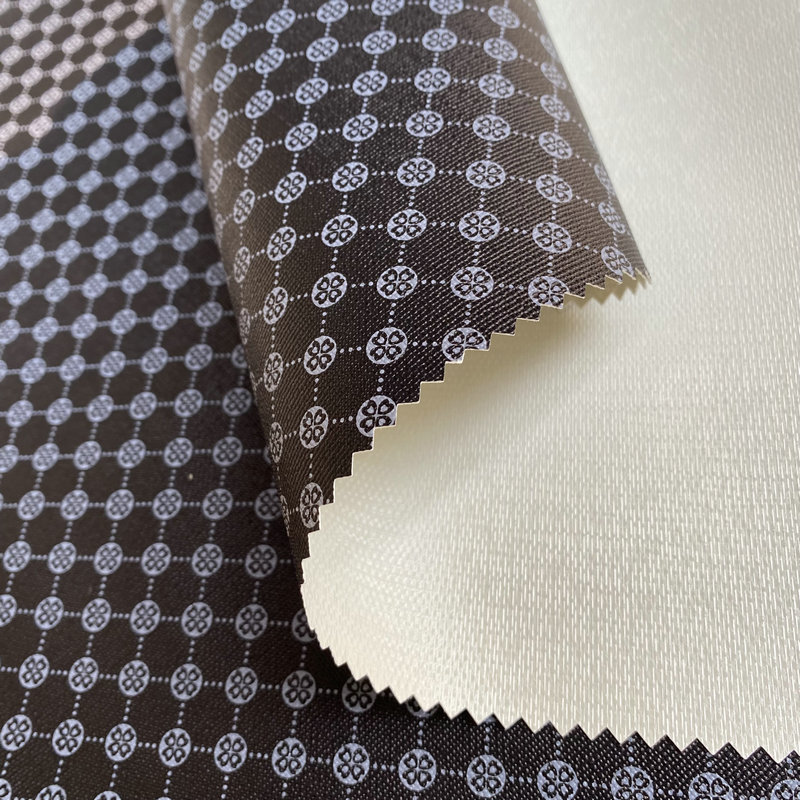 Korean fashion printed leather two-color plum blossom