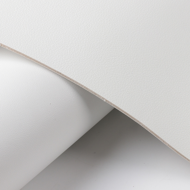 Digital print 1.7mm white double-sided leather