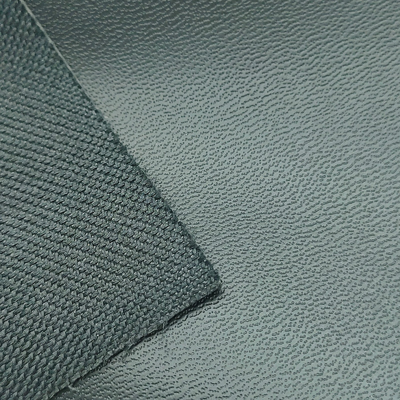 Oxford-backed needle PVC leather