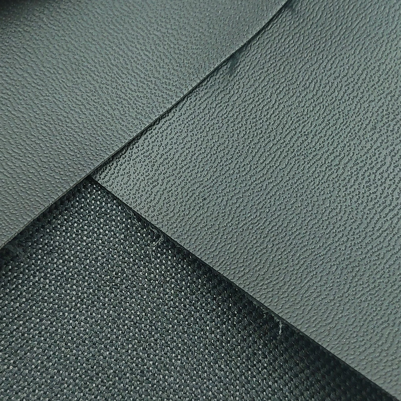 Oxford-backed needle PVC leather