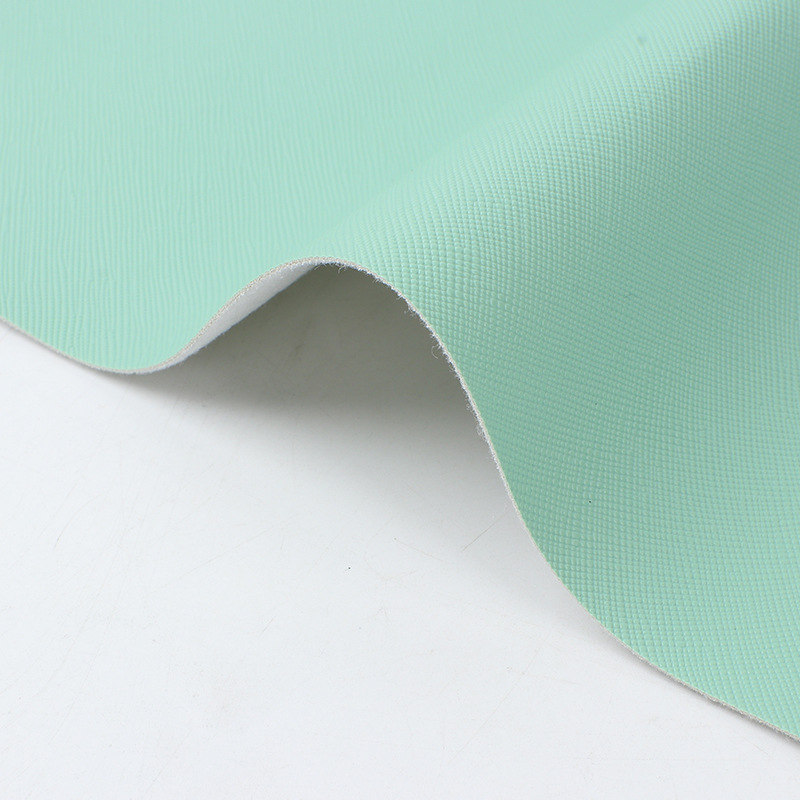 1.0 thick wear-resistant PVC cross grain leather