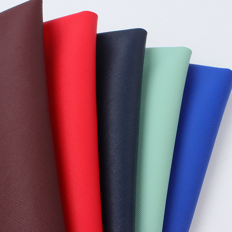 1.0 thick wear-resistant PVC cross grain leather